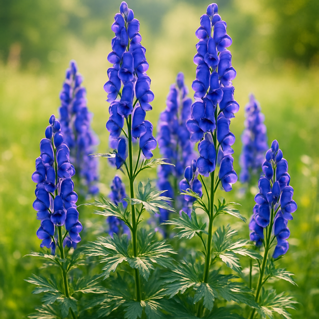 Monkshood paint by diamond