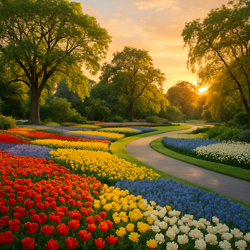 Royal Botanic Gardens paint by diamonds