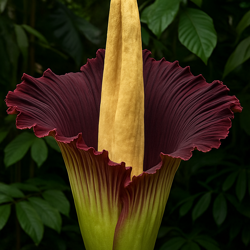 Corpse Flower painting diamond kit