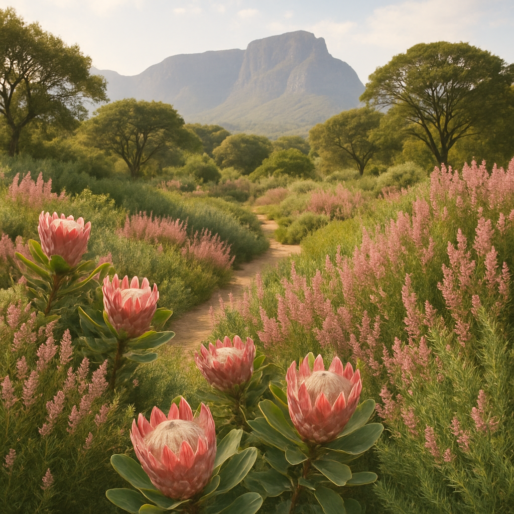Kirstenbosch National Botanical Garden Cape Fynbos Collection Paint by diamonds kits
