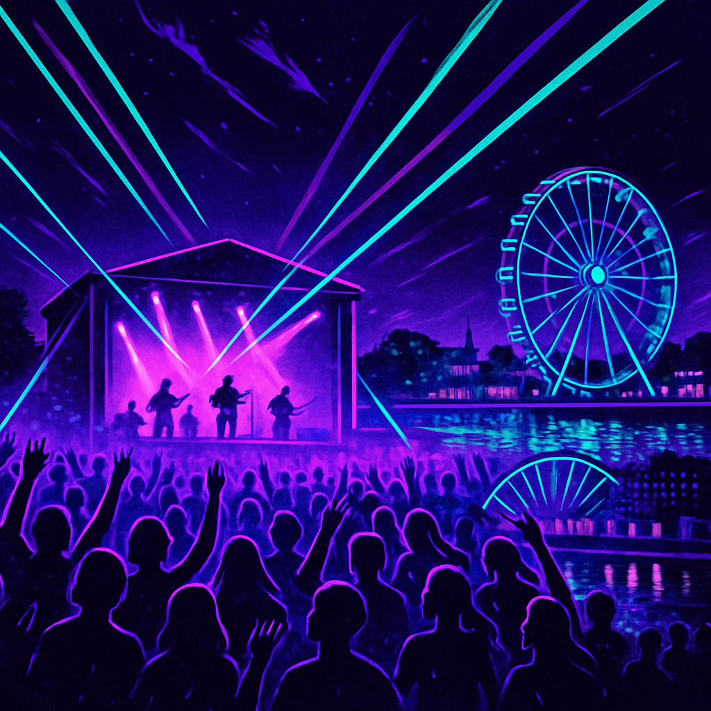 Sziget Island Festival painting diamond kit