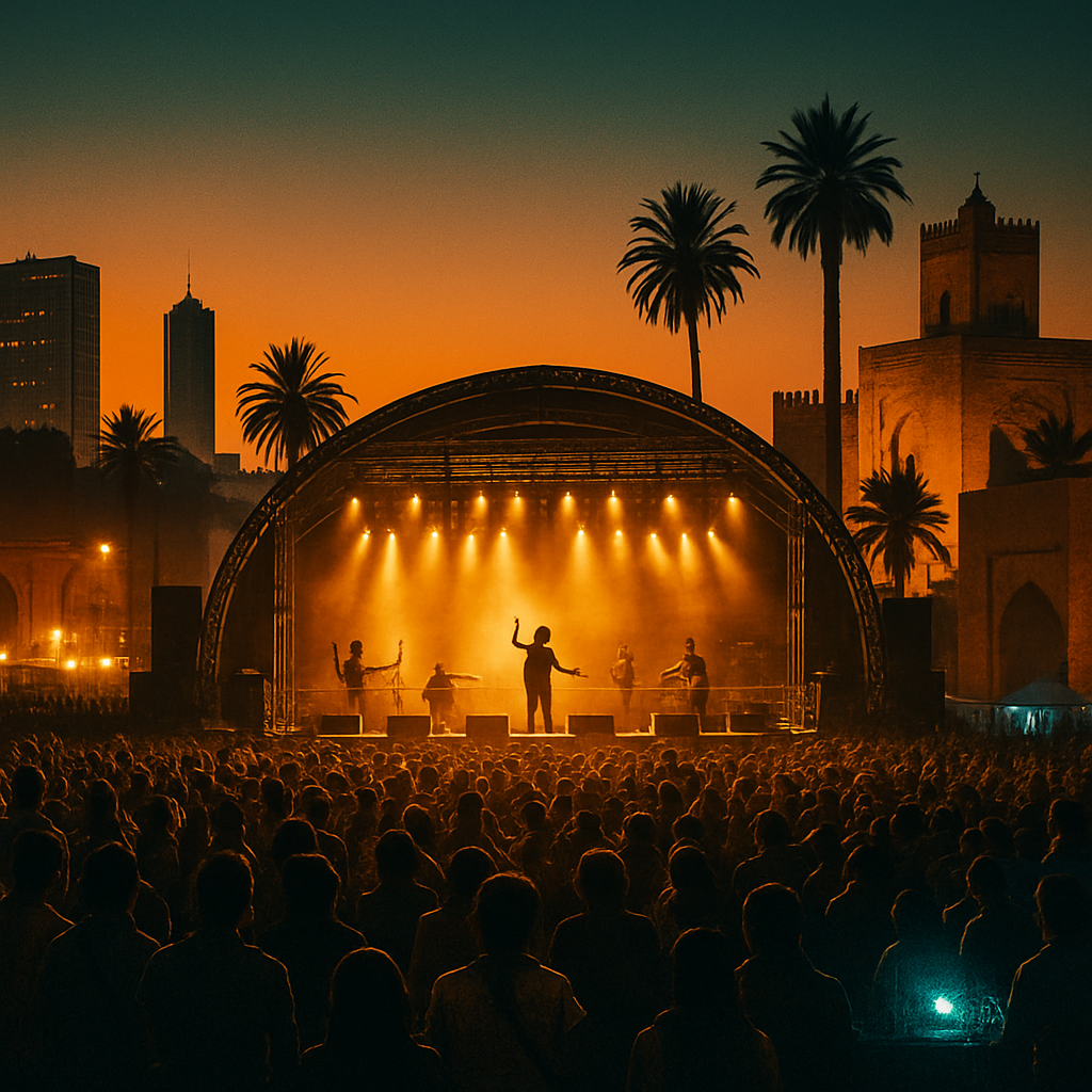 Mawazine World Rhythms Festival diamond painting