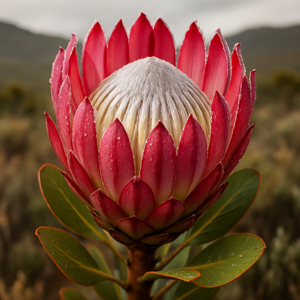 King Protea Protea Cynaroides In Bloom paint by diamonds
