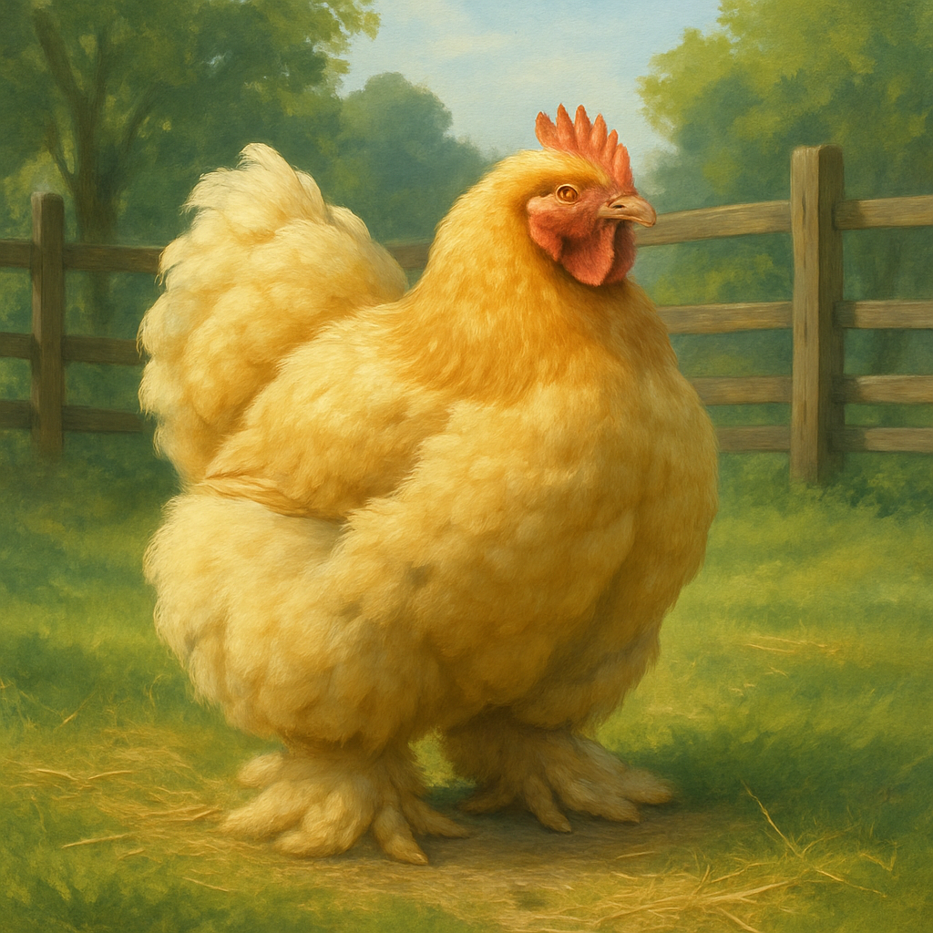 Cochin Chicken DIY paint by diamonds