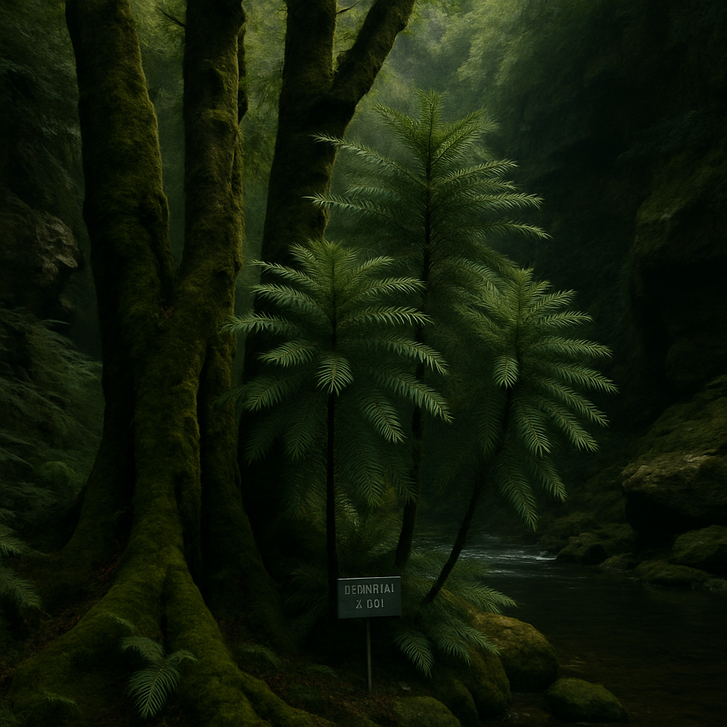 Wollemi Pine Discovery paint by diamonds