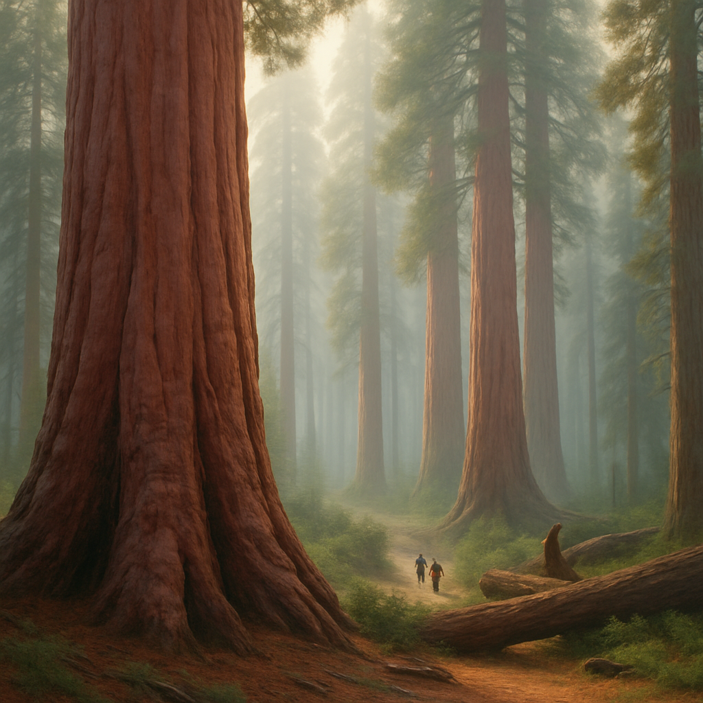 Giant Sequoia Sierra Groves diamonded painting kits
