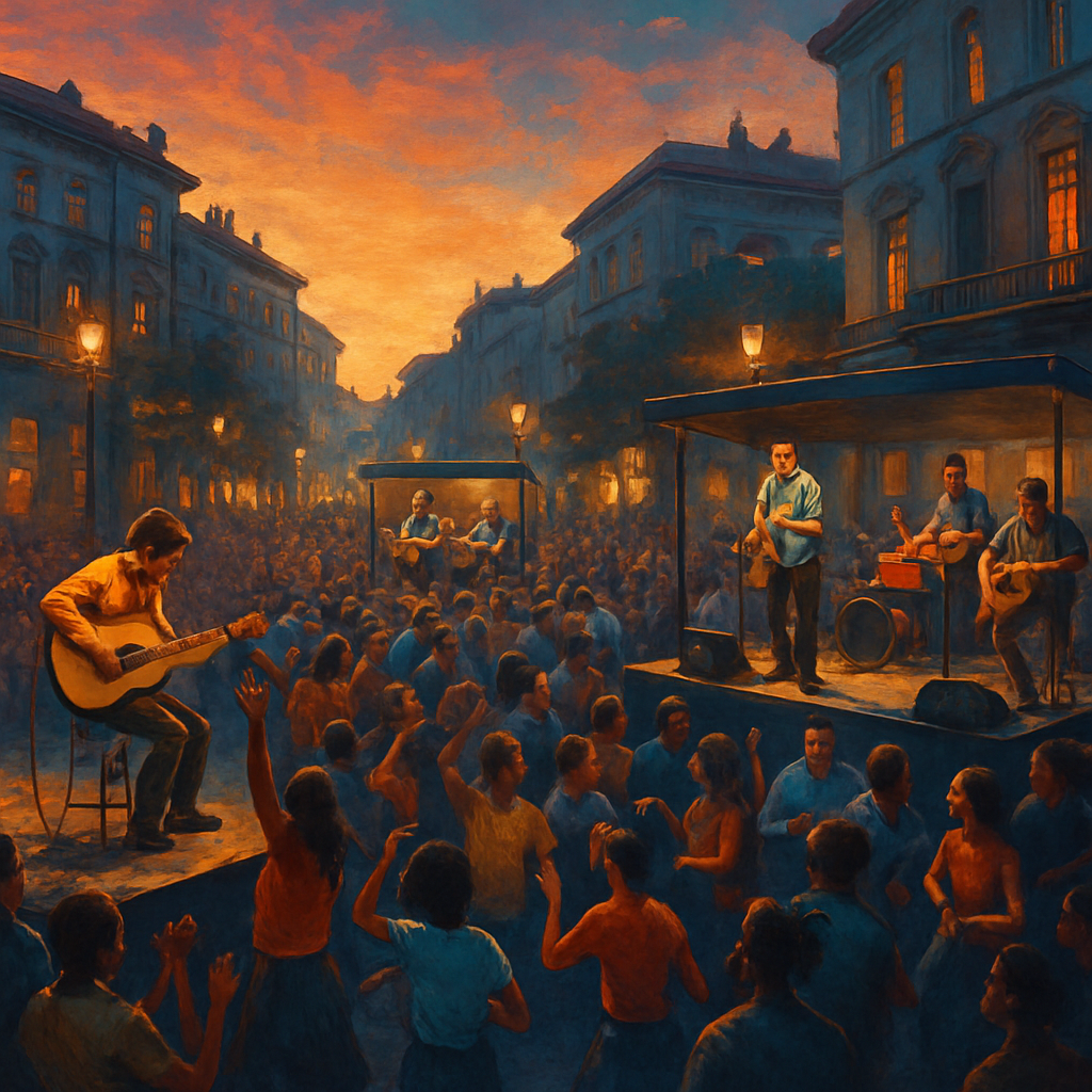 Fete De La Musique diamonded painting kits