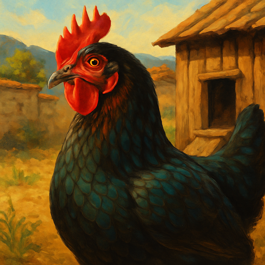 Penedesenca Chicken Painting by diamonds kit