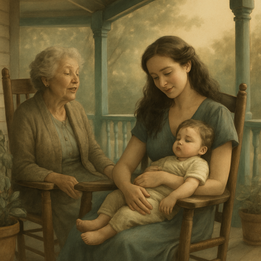 Generations Of Song On The Old Porch paint by diamonds