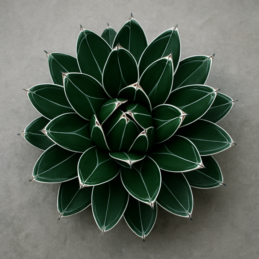 Agave Victoriae Reginae Queen Victoria Agave Mexico paint by diamond