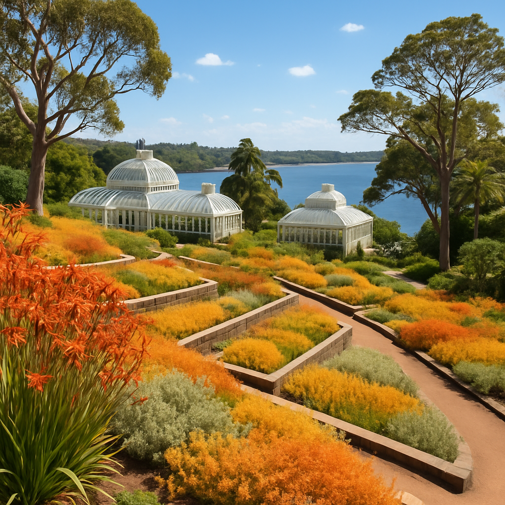 Royal Botanic Garden Sydney Australia diamond painting