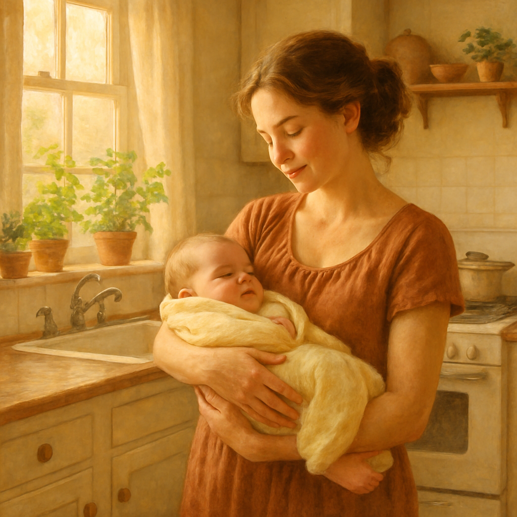 Morning Lullaby In The Sunlit Kitchen diamonded painting kits