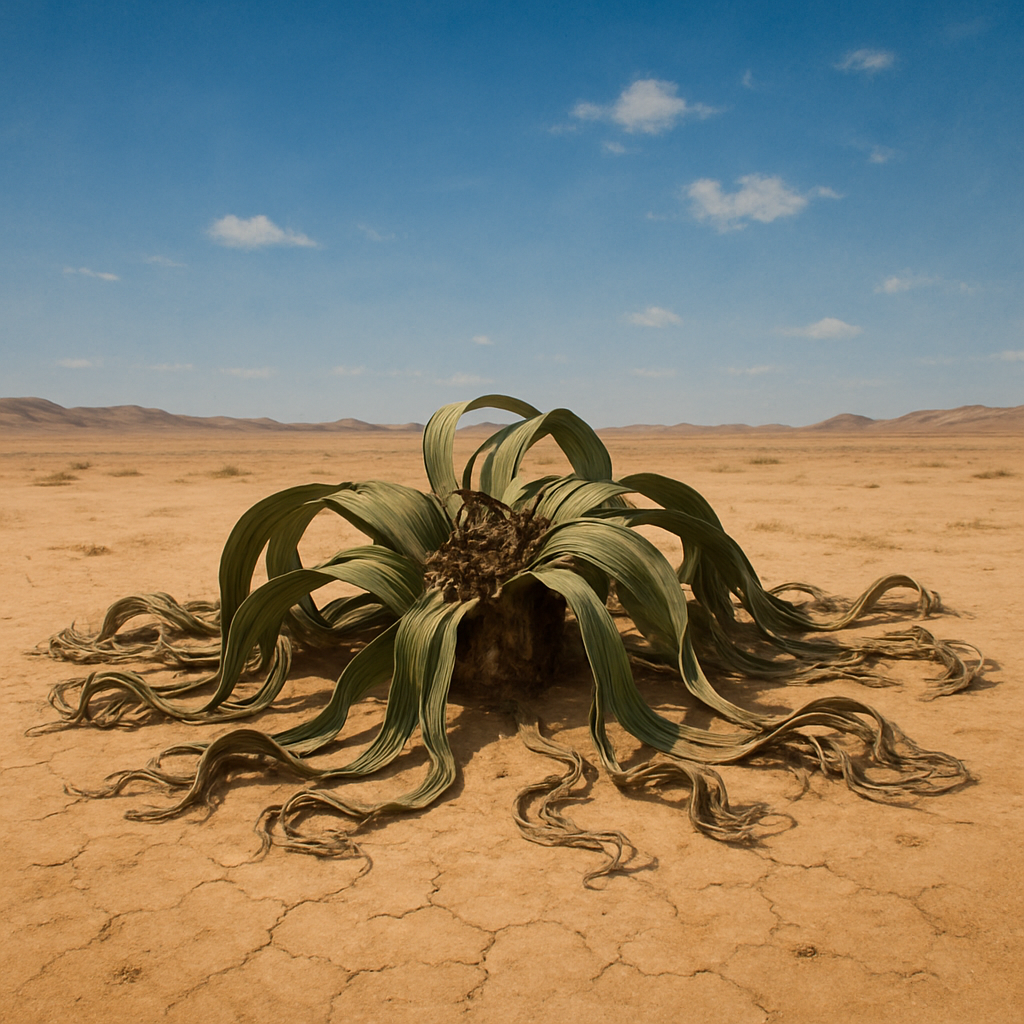 Namib Desert Welwitschia DIY paint by diamonds