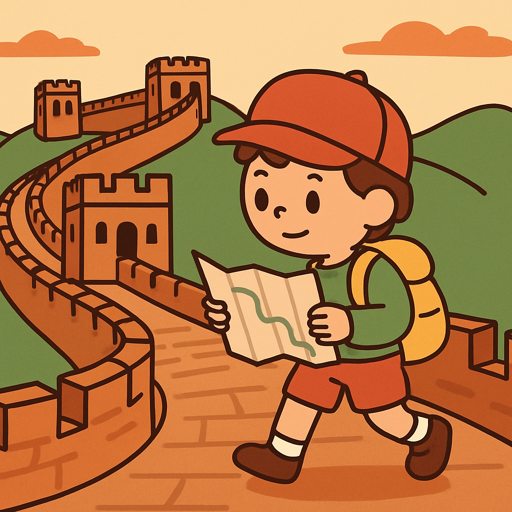 Great Wall Trek paint by color