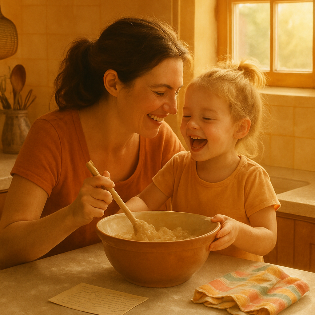 Kitchen Laughter And Flour Dust paint by diamond