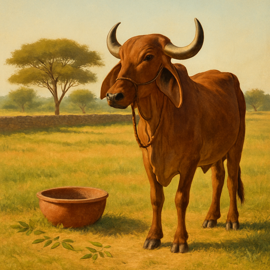 Gir Cattle - India Paint by diamonds art