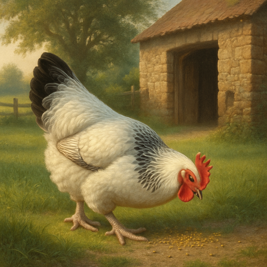 Dorking Chicken - United Kingdom paint by diamonds