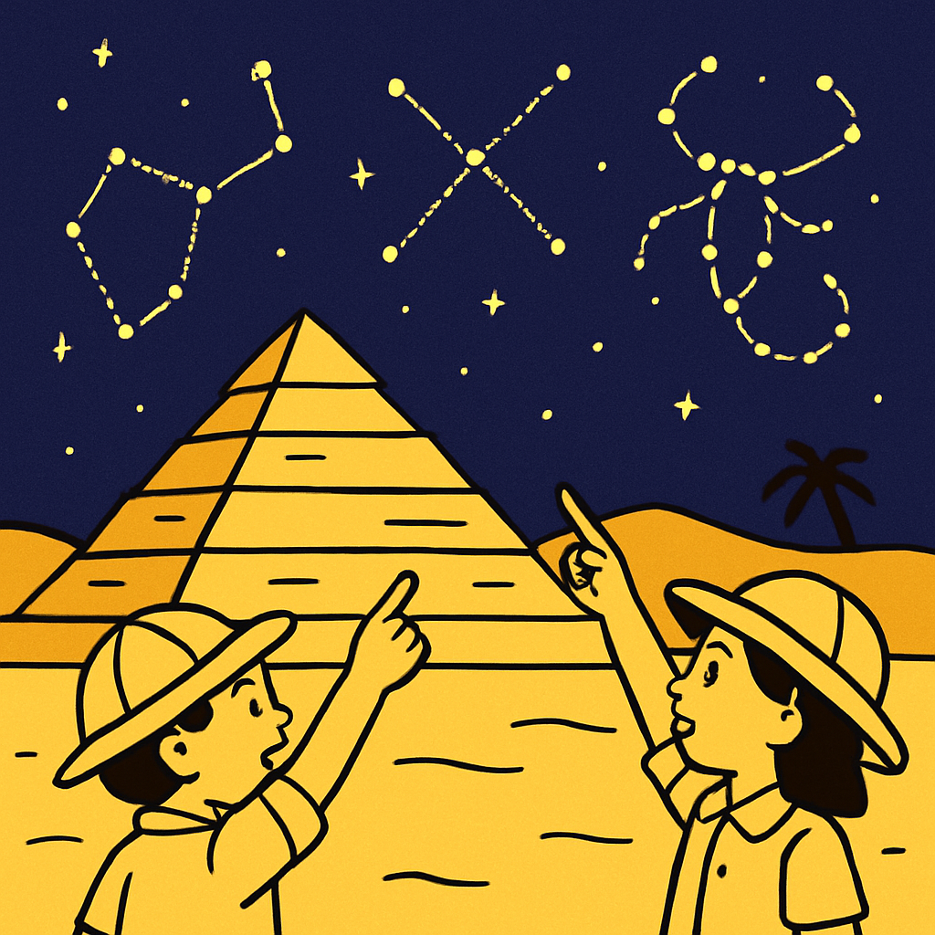 Pyramid Stargazers Painting by diamonds kit