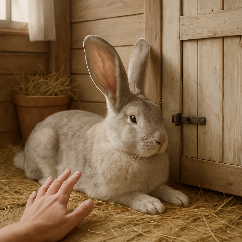 Flemish Giant Rabbit Belgium diamonded painting kits