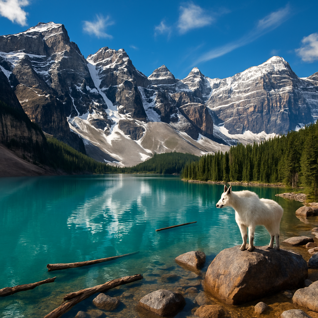 Glacial Reflections In The Canadian Rockies Paint by diamonds kits