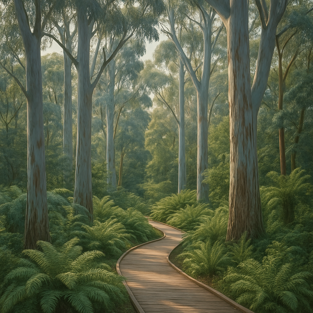 Royal Botanic Gardens Victoria Melbourne Paint by diamonds kits