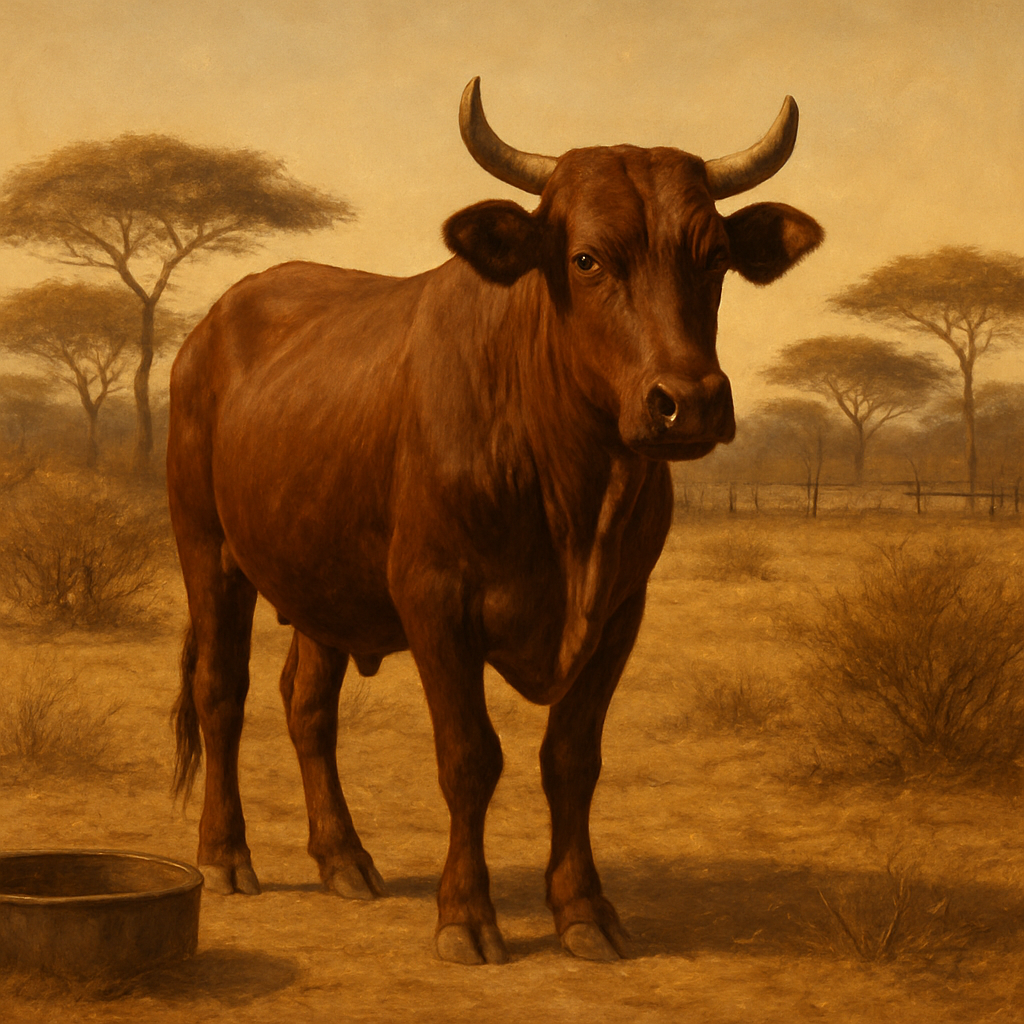 Mashona Cattle Zimbabwe Paint by diamonds kits