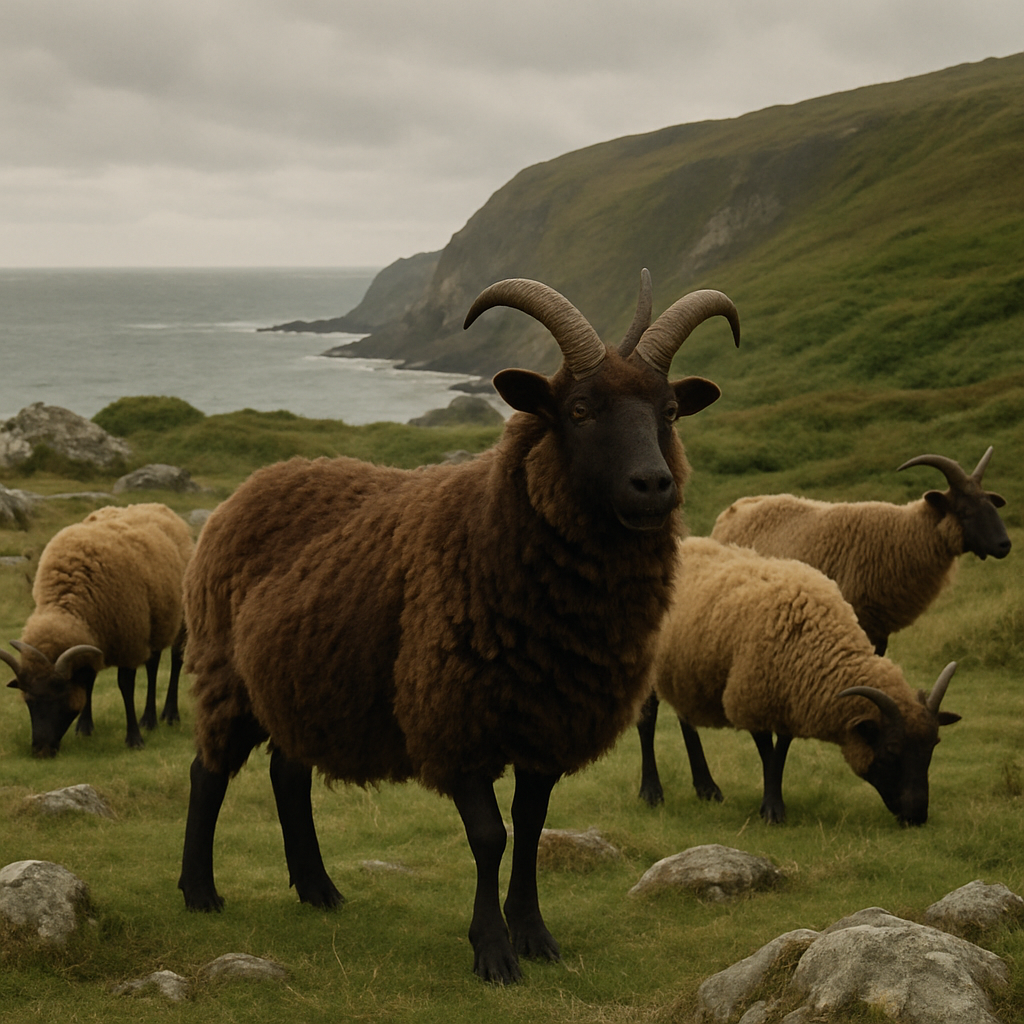 Manx Loaghtan Sheep - Isle Of Man painting diamond kit