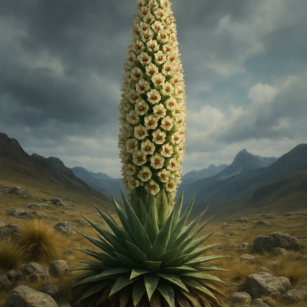 Puya Raimondii Queen Of The Andes Paint by diamonds kits
