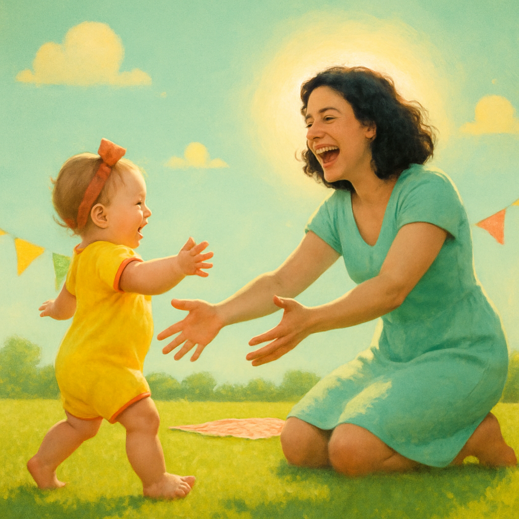 First Steps Into Sunshine A Backyard Dance painting diamond kit