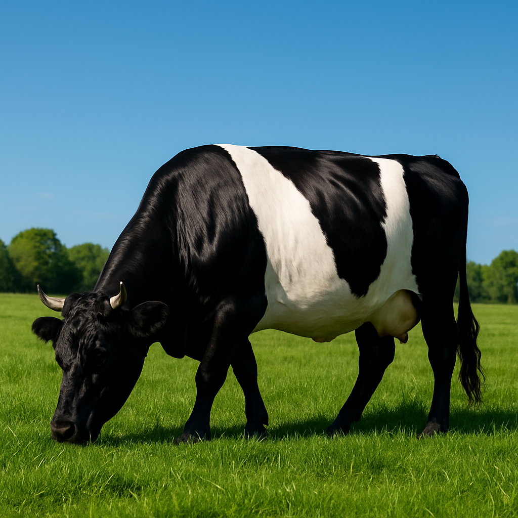 Lakenvelder Cattle paint by diamonds