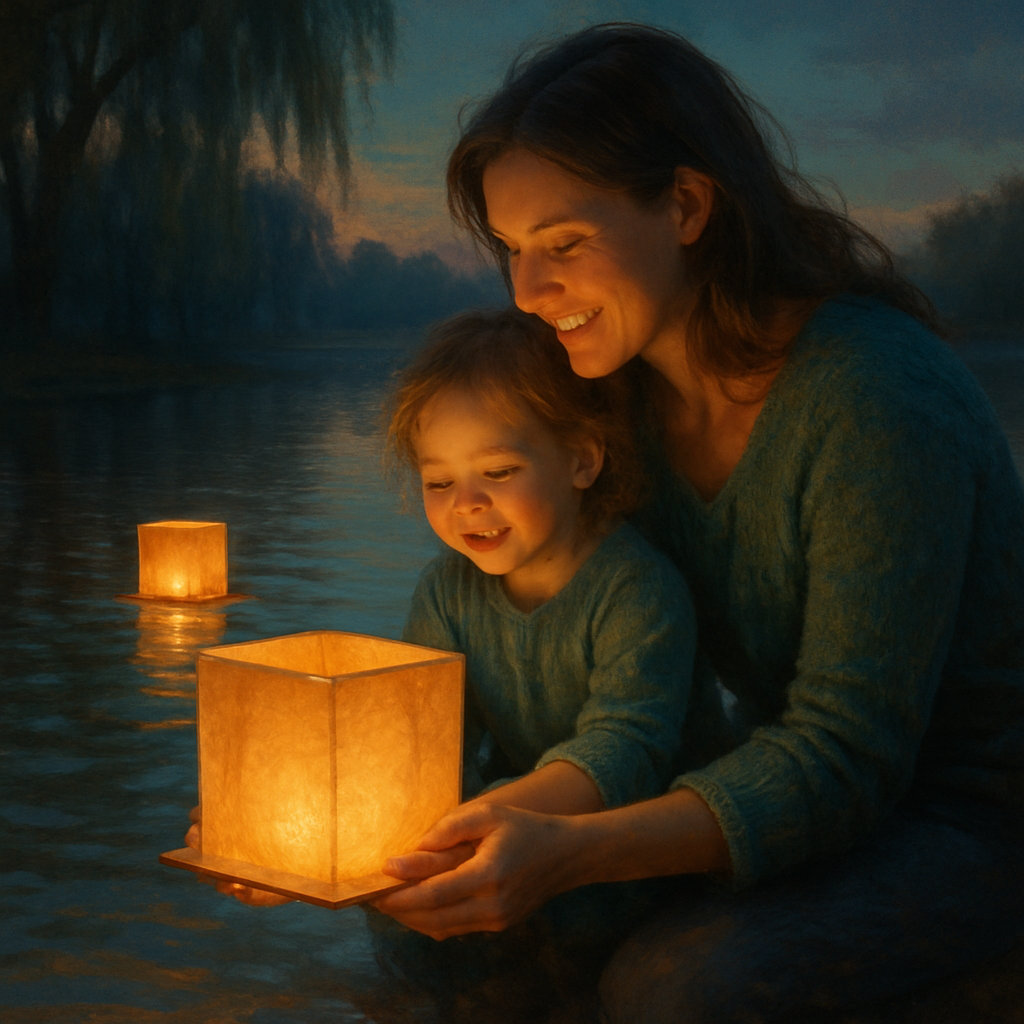 Lanterns Of Lullaby paint by color