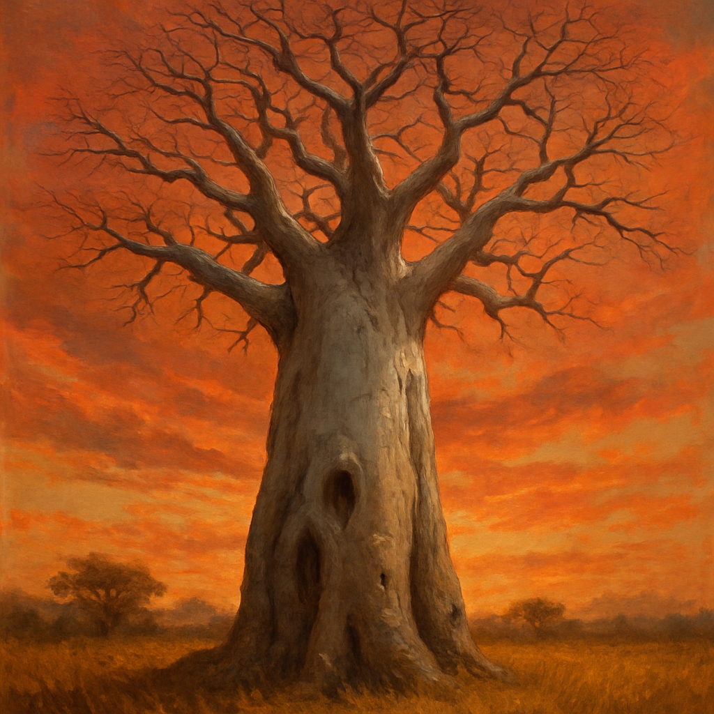 Adansonia Digitata Baobab Paint by diamonds art