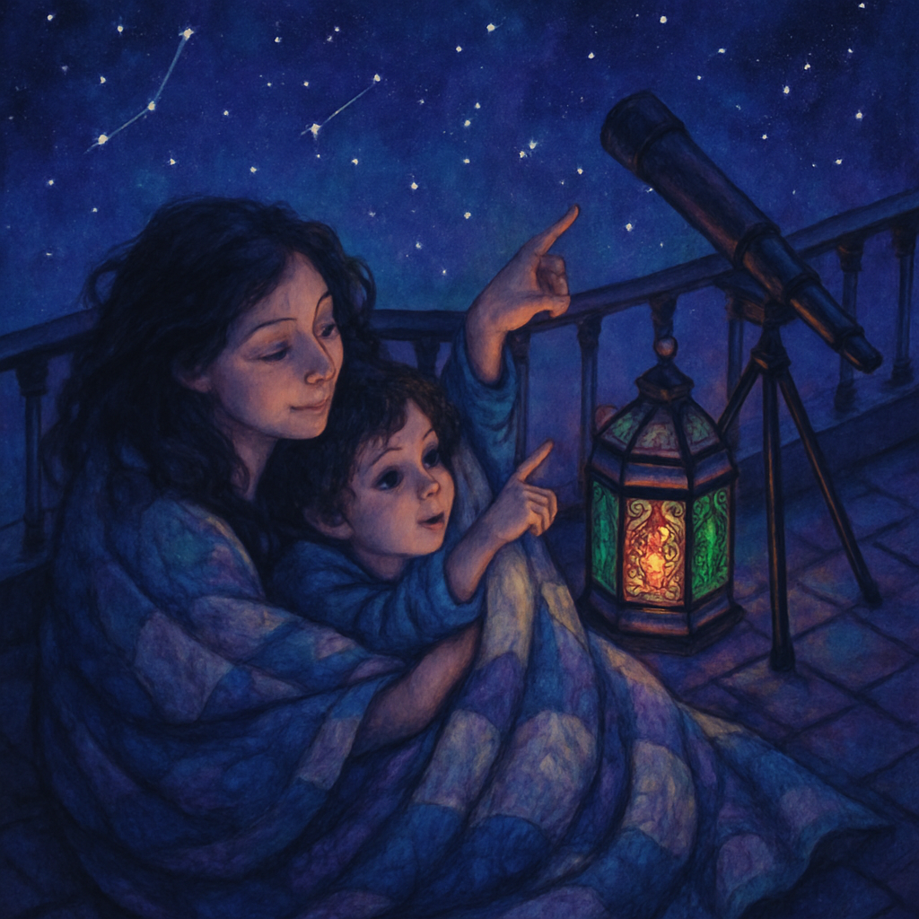 Starglass Storytime On The Terrace Painting by diamonds kit
