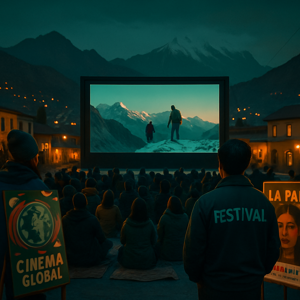 La Paz International Film Festival paint by color