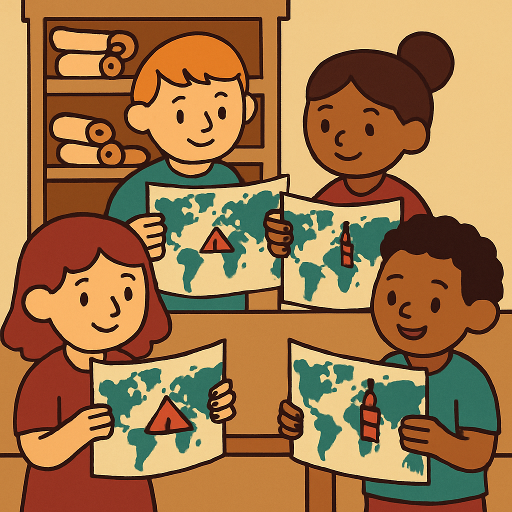 Ancient Library Of Maps diamonded painting kits