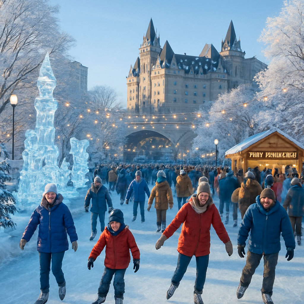 Winterlude - Ottawa diamonded painting kits