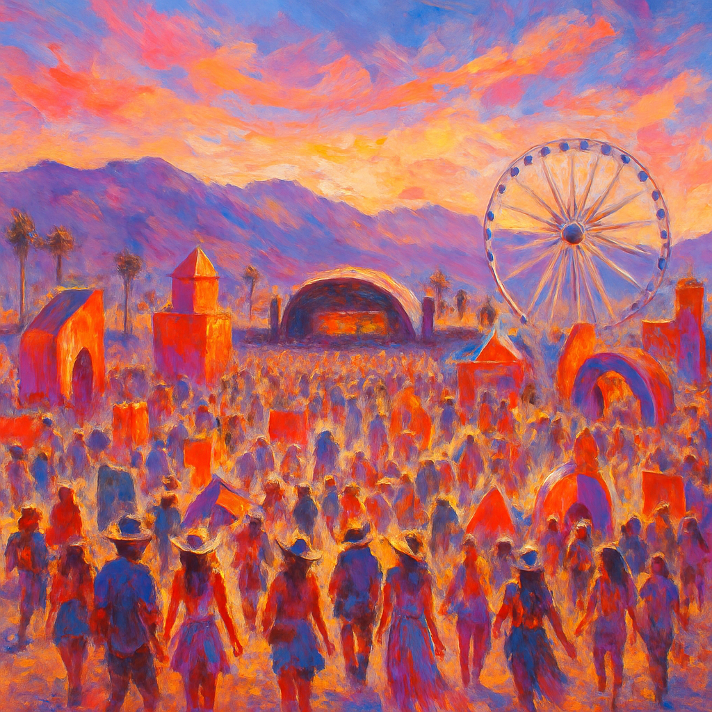 Coachella Valley Music And Arts Festival diamonded painting kits
