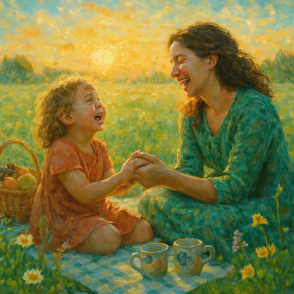 Sunrise Picnic Of Shared Promises Paint by diamonds art