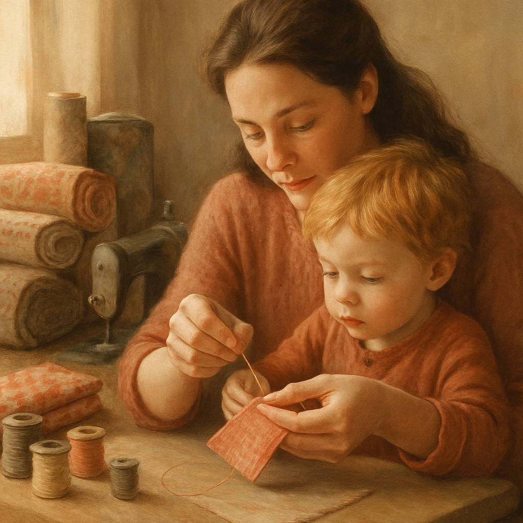Patchwork Memories In The Sewing Nook Paint by diamonds kits