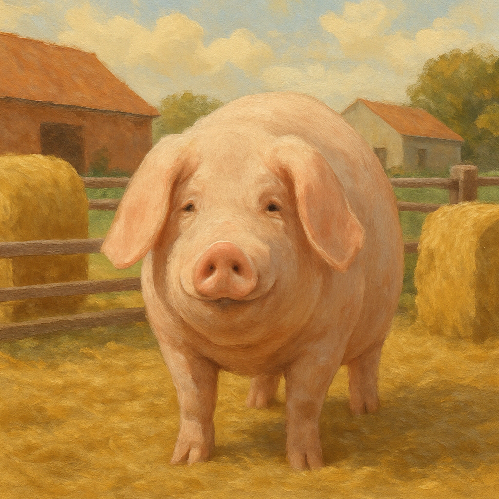 British Lop Pig Paint by diamonds art