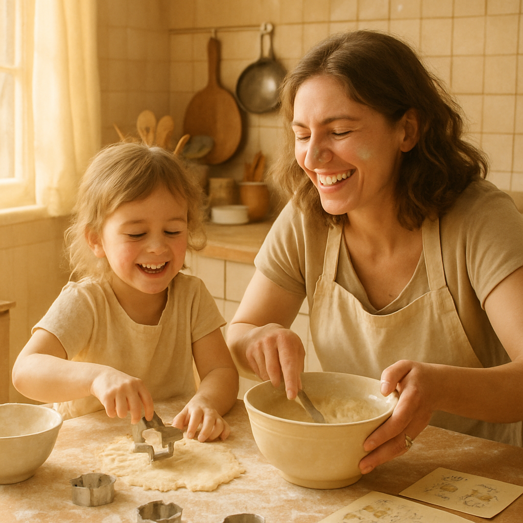 Kitchen Sonata Of Flour And Laughter paint by color