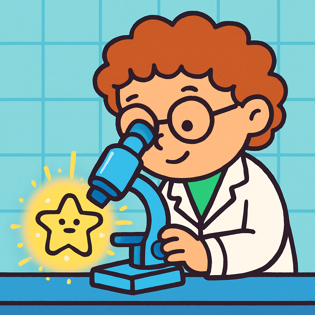 Starlight Microscope Lab DIY paint by diamonds