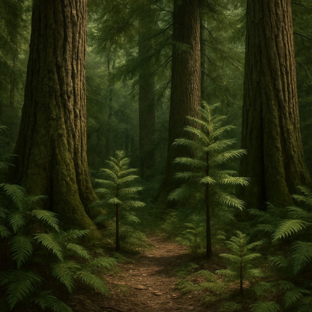 Wollemi Pine Grove painting diamond kit