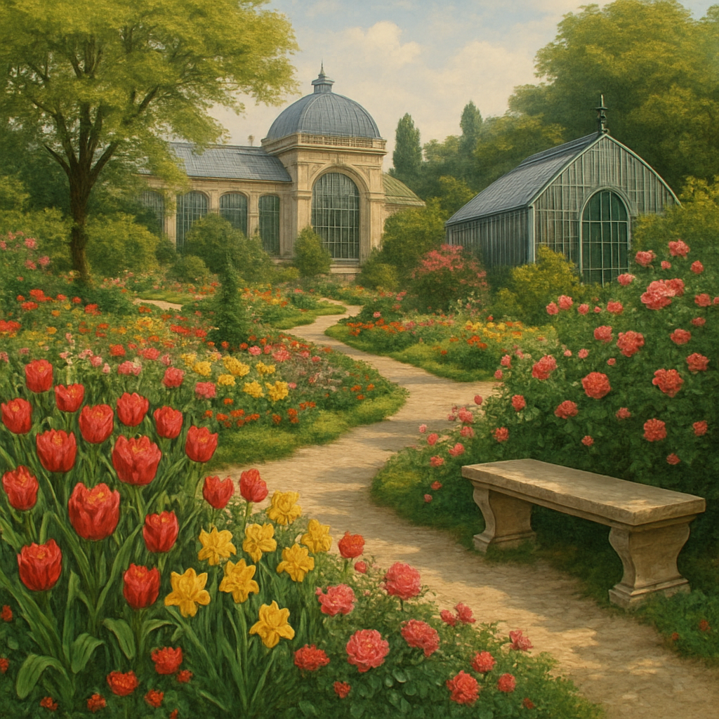 Jardin Des Plantes diamonded painting kits