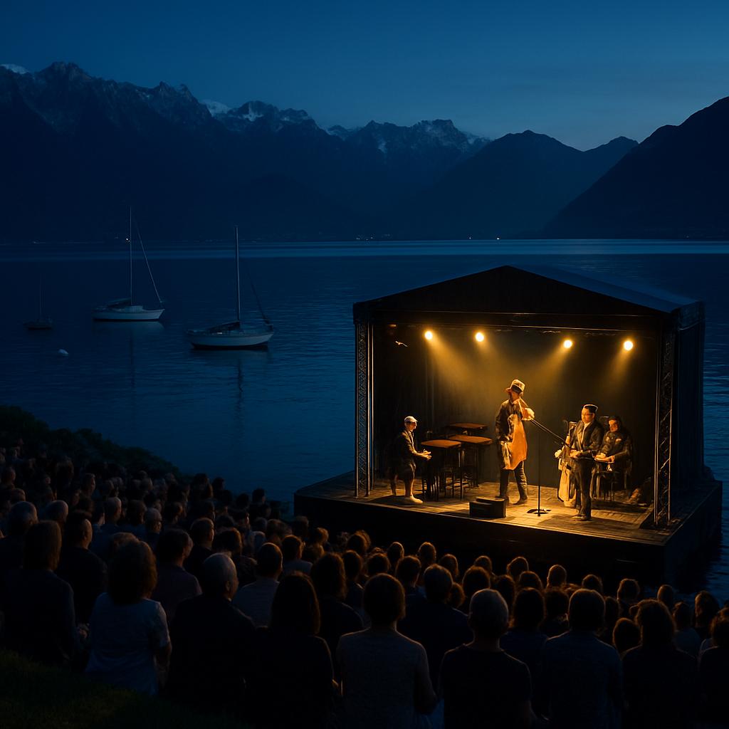 Montreux Jazz Lakeside Festival Paint by diamonds kits