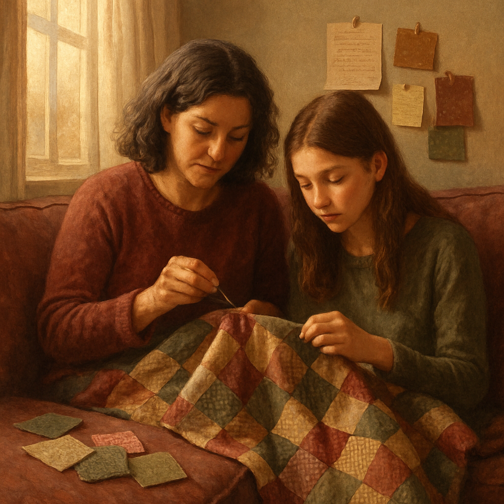 Heirloom Quilt Of Stories Paint by diamonds art
