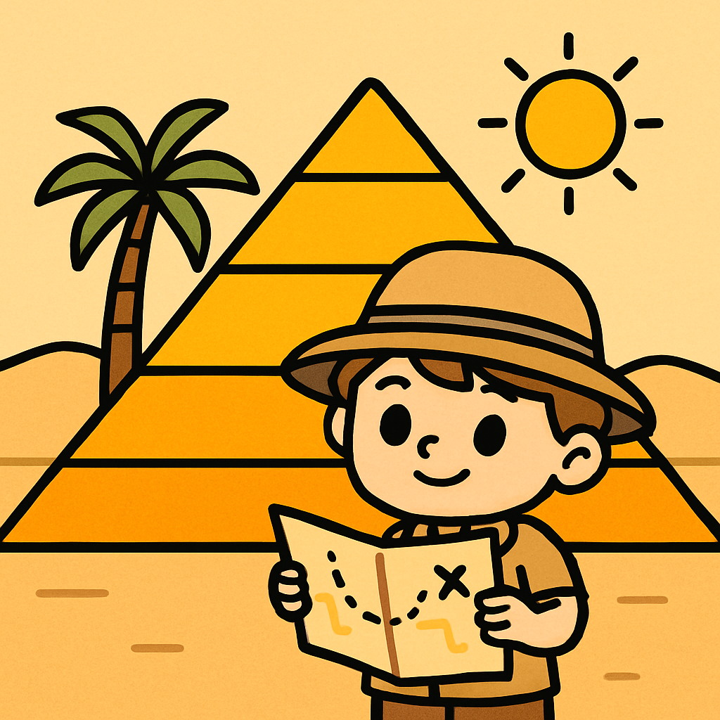 Ancient Egyptian Explorer Paint by diamonds kits