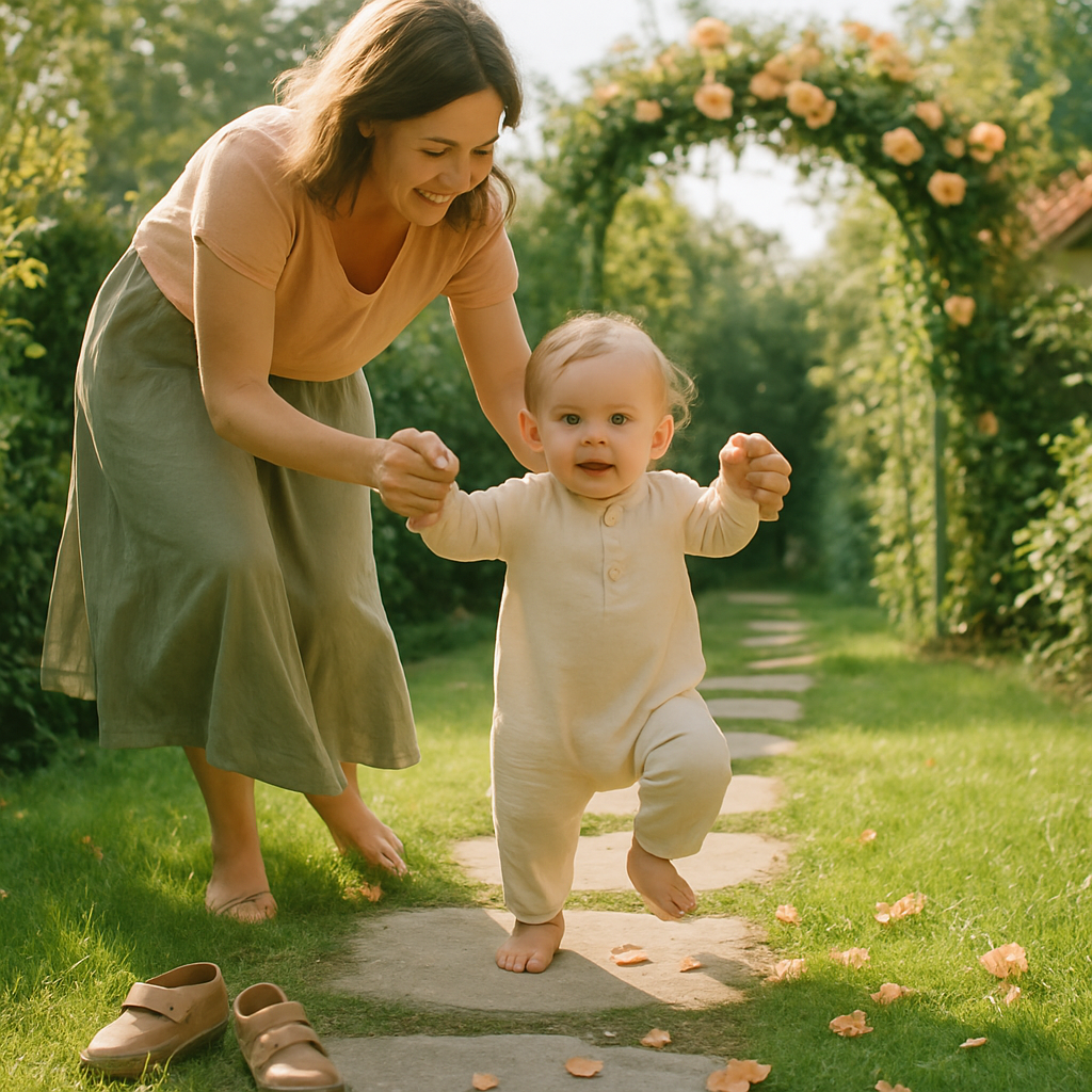 First Steps On The Garden Path diamond painting