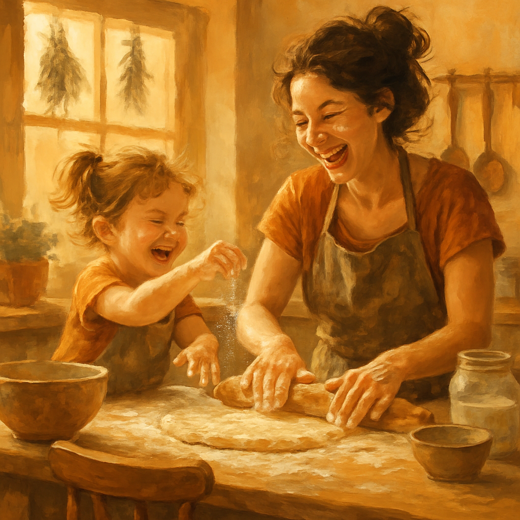 Kitchen Symphony Of Cinnamon And Giggles Paint by diamonds art