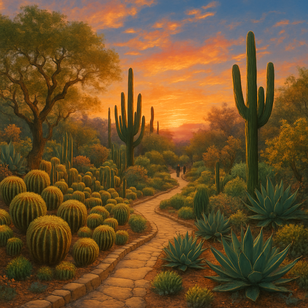 Valley Of The Moon Botanical Garden DIY paint by diamonds